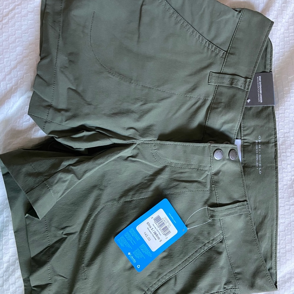 Ladies Green Shorts